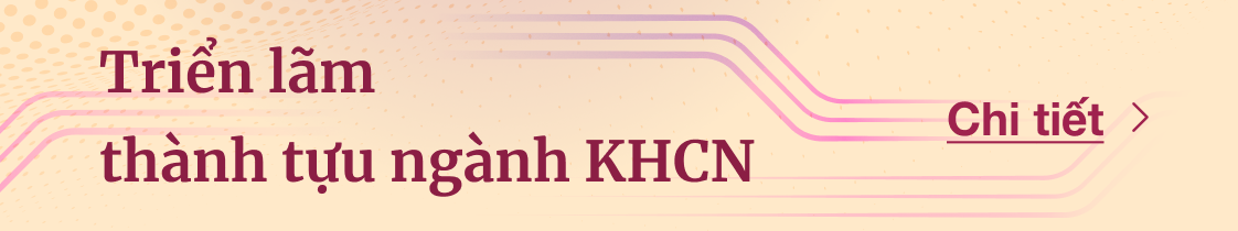 Triển lãm thành tựu khoa học, công nghệ, đổi mới sáng tạo và chuyển đổi số